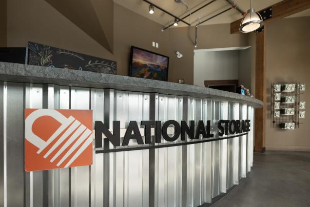National storage main office front desk