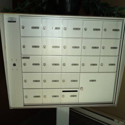 National Storage mailboxes